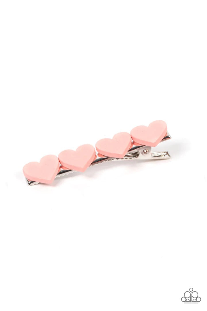 Sending You Love Pink Hair Clip