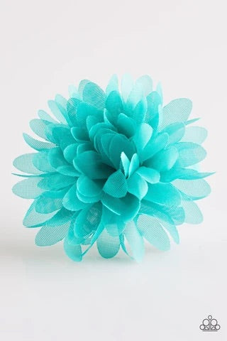 Nothing Bud Trouble Blue Hair Clip