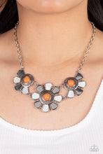 Load image into Gallery viewer, Aquatic Garden Orange Necklace