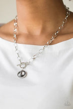 Load image into Gallery viewer, She Sparkles On Silver Necklace