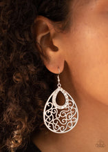 Load image into Gallery viewer, Seize the Stage White Earrings