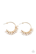Load image into Gallery viewer, Poshly Primitive White Earrings