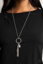 Load image into Gallery viewer, Unlock Your Sparkle Purple Necklace
