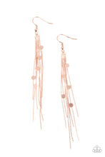 Load image into Gallery viewer, Cosmic Cascade Copper Earrings