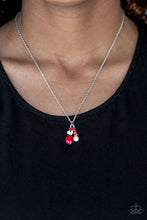 Load image into Gallery viewer, Time to be Timeless Red Necklace