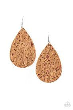 Load image into Gallery viewer, Cork it Over Pink Earrings