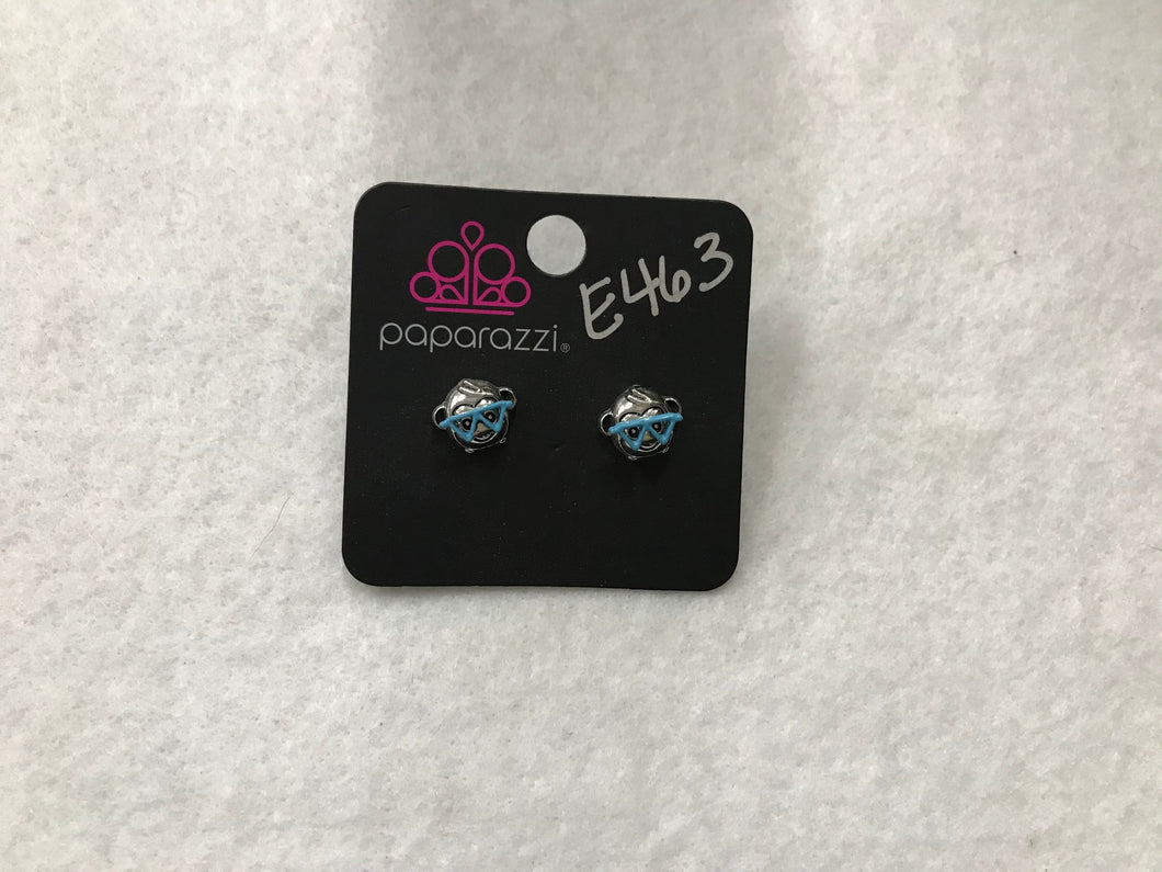 Starlet Shimmer Monkey w/Sunglasses Earrings #463