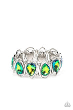 Load image into Gallery viewer, The Sparkle Society Multi/Green Bracelet