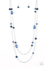 Load image into Gallery viewer, In Your Gleams Blue Necklace