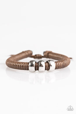 One For The Trail Brown Urban Bracelet
