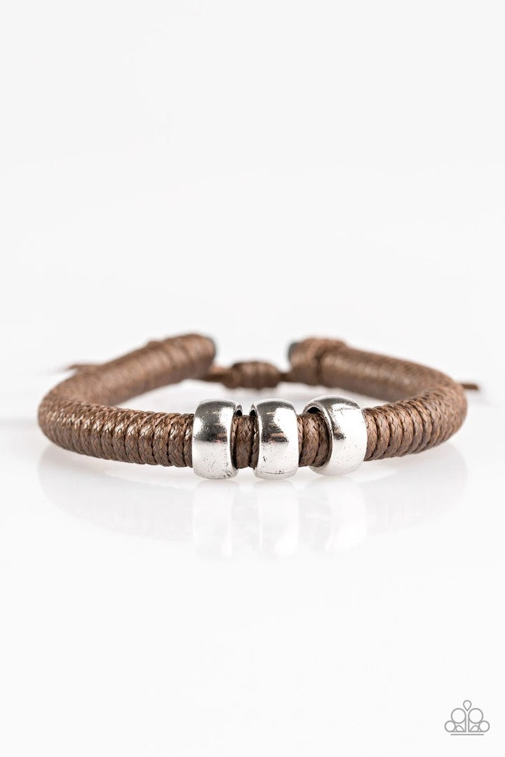 One For The Trail Brown Urban Bracelet