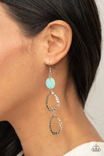 Load image into Gallery viewer, Surfside Shimmer Blue Earrings