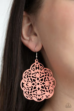 Load image into Gallery viewer, Mediterranean Eden Orange Earrings