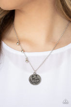 Load image into Gallery viewer, Mom Mantra Silver Necklace