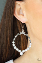 Load image into Gallery viewer, Thai Treasures White Earrings