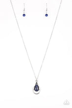 Load image into Gallery viewer, Just Drop It Blue Necklace