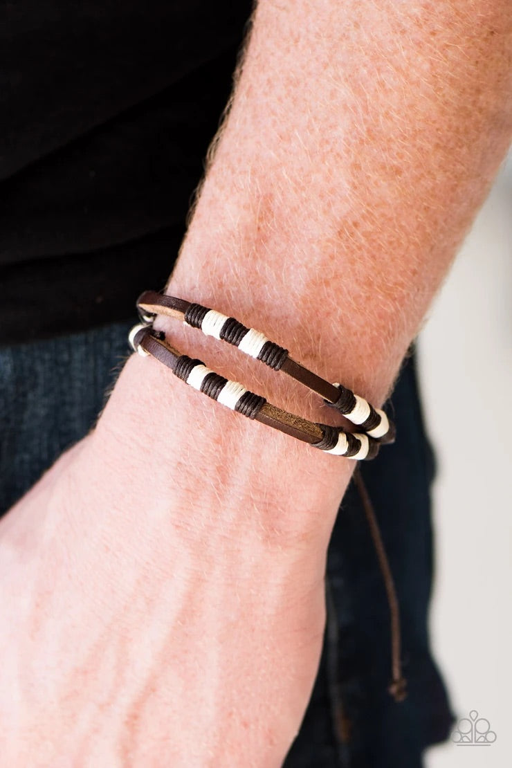 Road Tour Brown Urban Bracelet