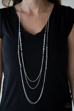 Load image into Gallery viewer, Shimmer Showdown Silver Necklace