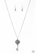 Load image into Gallery viewer, Got It On Lock White Necklace
