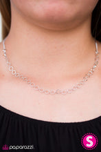Load image into Gallery viewer, Steampunk Shimmer Silver Necklace