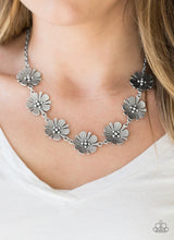 Load image into Gallery viewer, Poppin Poppies Silver Necklace