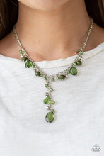 Load image into Gallery viewer, Crystal Couture Green Necklace
