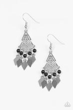 Load image into Gallery viewer, Island Import Black Earrings