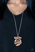 Load image into Gallery viewer, A Woodwork in Progress Orange Necklace