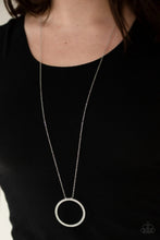 Load image into Gallery viewer, Center of Attention White Necklace