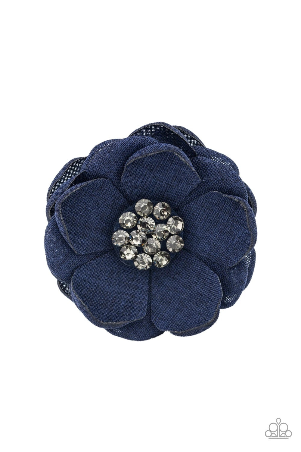 Dewdrop Dazzle Blue Hair Clip