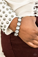 Load image into Gallery viewer, Glitzy Glamorous Gunmetal Bracelet