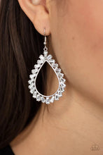 Load image into Gallery viewer, Stay Sharp White Earrings