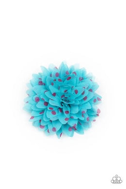 Bloom Boom Blue Hair Clip