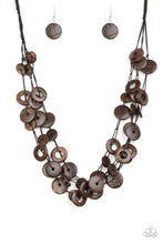 Load image into Gallery viewer, Wonderfully Walla Walla Brown Wood Necklace