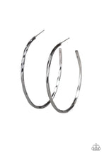 Load image into Gallery viewer, Loop de Hoop Black Earrings