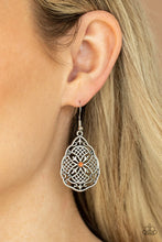 Load image into Gallery viewer, Paradise Picnic Orange Earrings