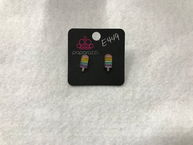 Starlet Shimmer Popsicle Multi Post Earrings #449