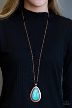 Load image into Gallery viewer, Badland to the Bone Copper Necklace