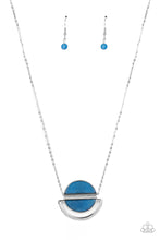 Load image into Gallery viewer, Ethereal Eclipse Blue Necklace