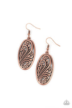 Load image into Gallery viewer, High Tide Terrace Copper Earrings
