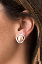Load image into Gallery viewer, Top Class Shimmer Brown Clip On Earrings