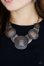 Load image into Gallery viewer, Prehistoric Powerhouse Copper Necklace