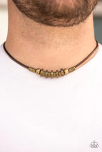 Load image into Gallery viewer, Ancient Canyon Brass Urban Necklace