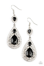 Load image into Gallery viewer, Posh Pageantry Black Earrings