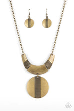 Load image into Gallery viewer, Metallic Enchantress Brass Necklace