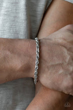 Load image into Gallery viewer, Last Lap Silver Men’s Bracelet