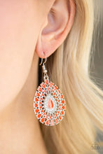 Load image into Gallery viewer, City Chateau Orange Earrings