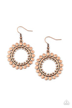 Load image into Gallery viewer, Radiating Radiance Copper Earrings