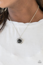 Load image into Gallery viewer, Ripple Effect Black Necklace