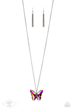 Load image into Gallery viewer, The Social Butterfly Effect Multi/Oil Spill Necklacec